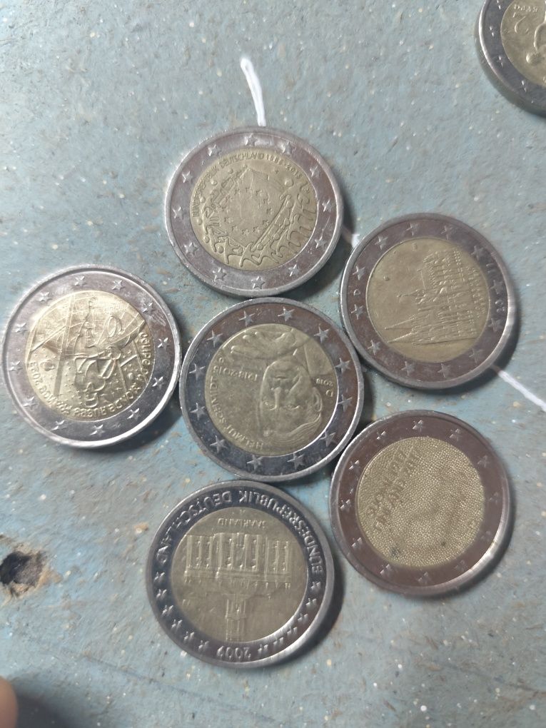 Moedas de 2€ diferentes