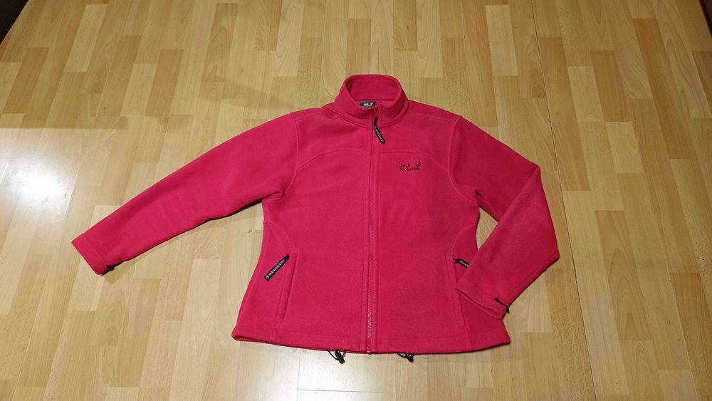 Damska bluza turystyczna polar JACK WOLFSKIN NANUK r.L st.bardzo dobry