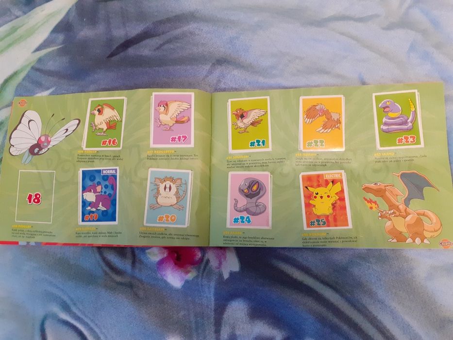 Album Pokemon Moja kolekcja Złap je wszystkie Chipita