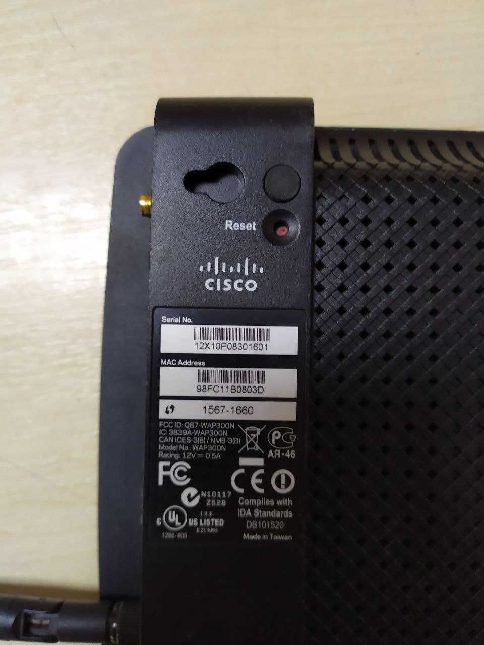 Роутер репітор ретранслятор Cisco WAP300N