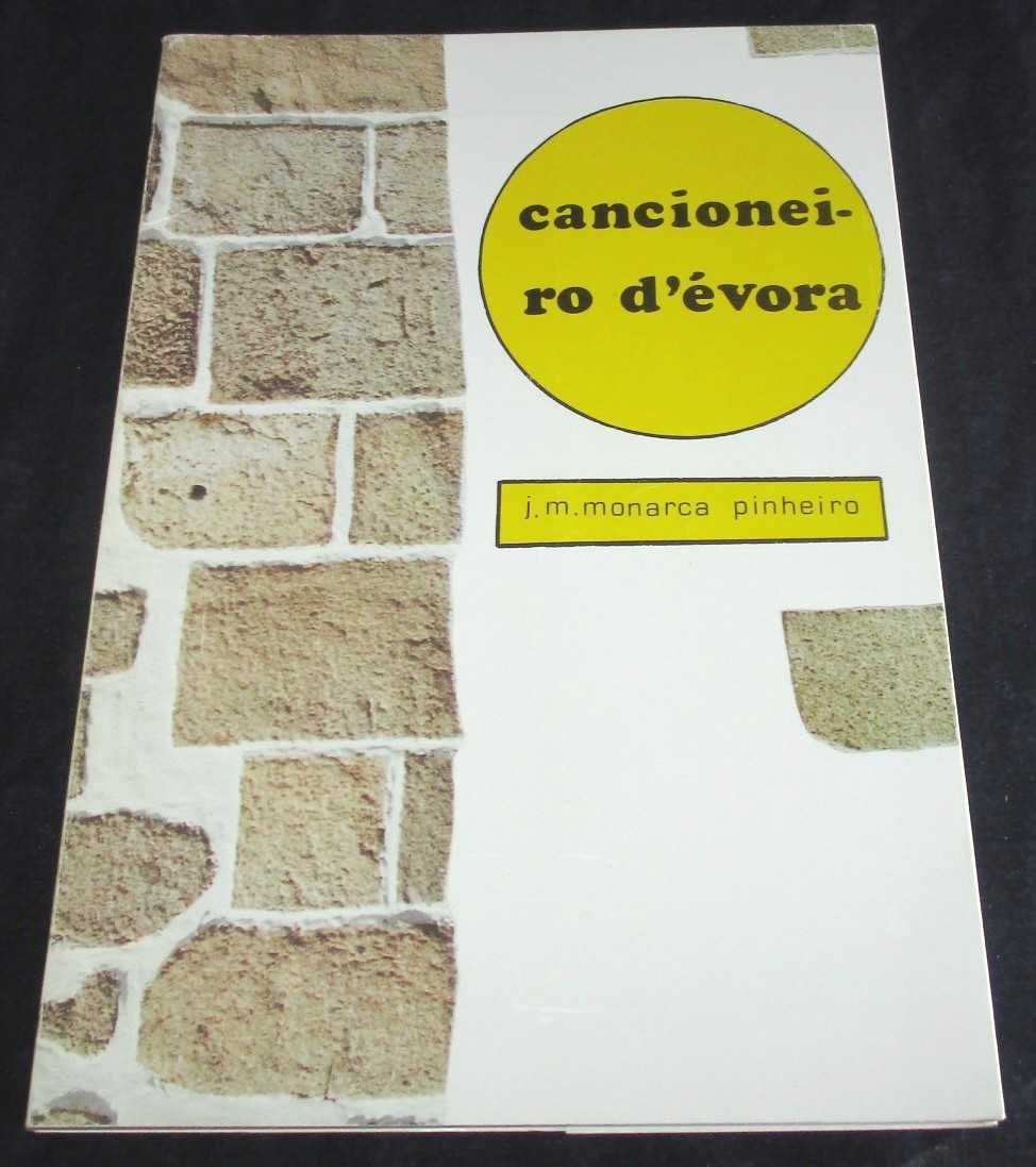 Livro Cancioneiro de Évora J. M. Monarca Pinheiro