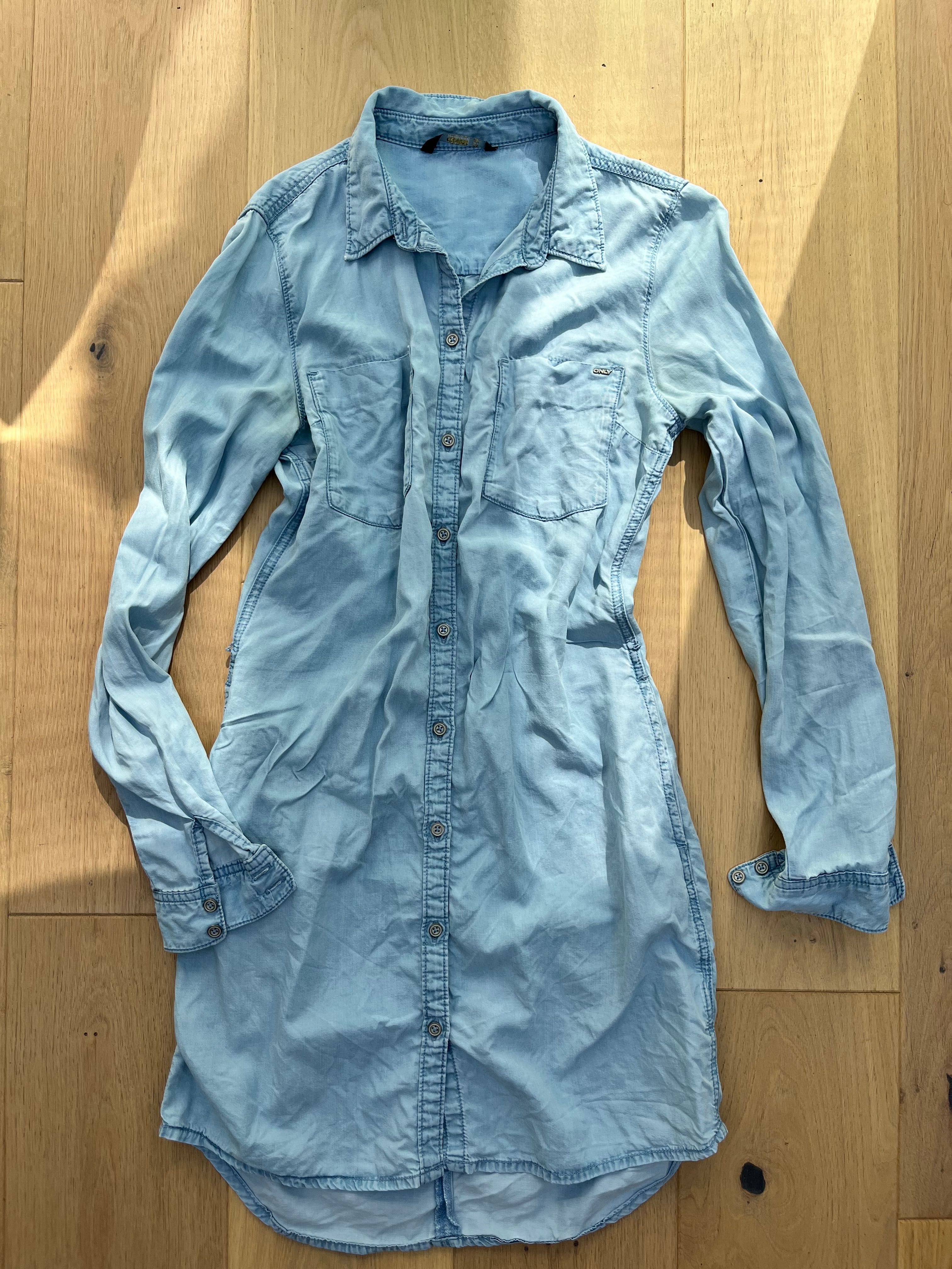 Sukienka ONLY jeansowa lekka 36 S
