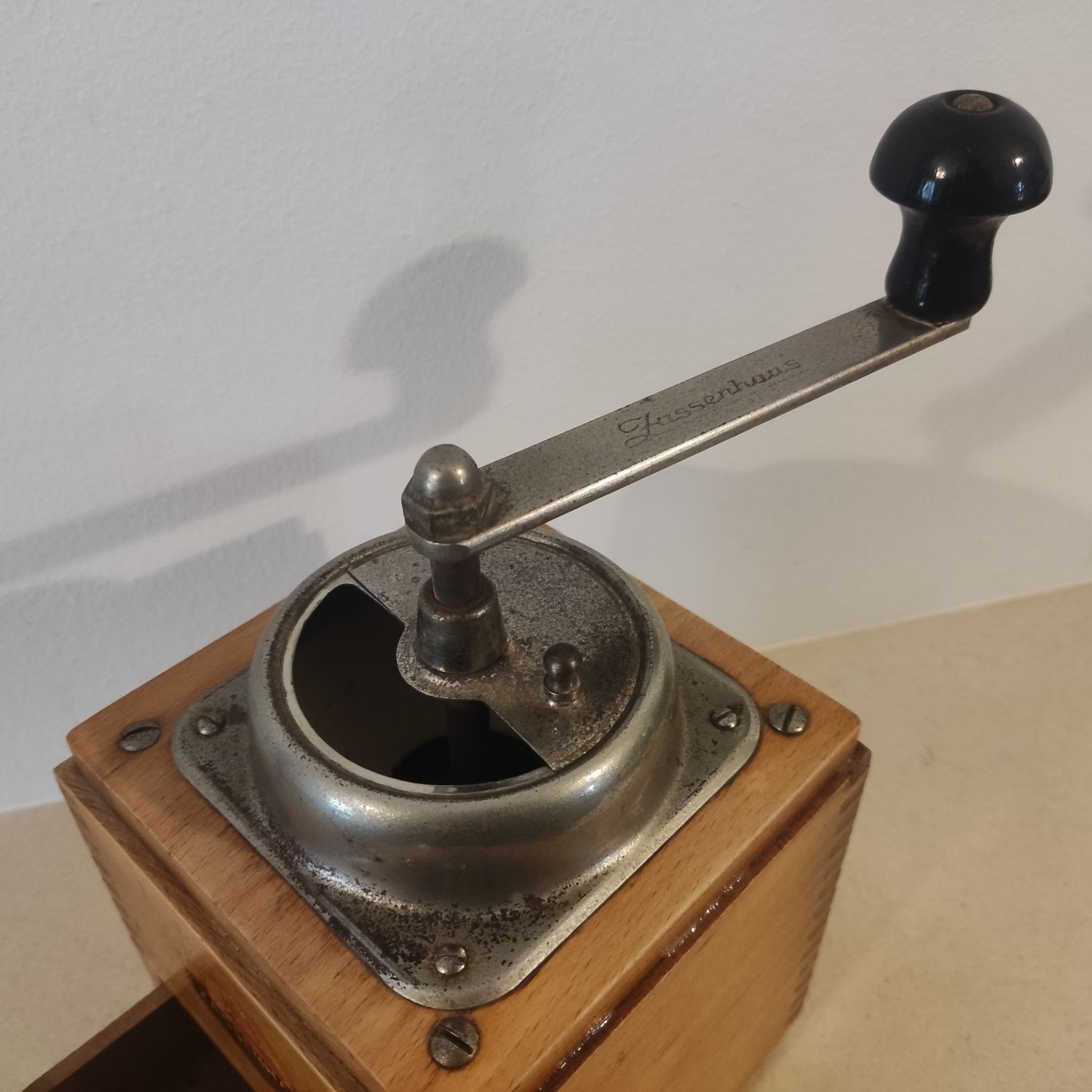 Moinho de café antigo marca " Zassenhaus" - vintage