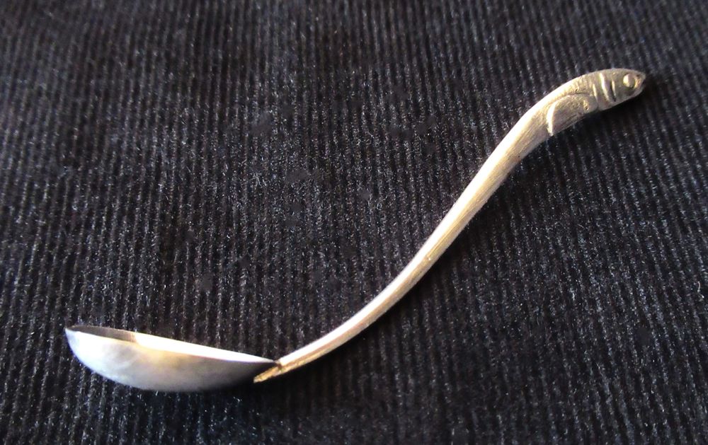 Colher de Condimentos em Prata (Ref. 5)