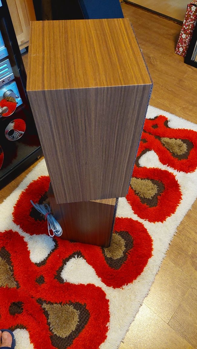 Trój drożne głośniki HiFi Vintage z 70 lat