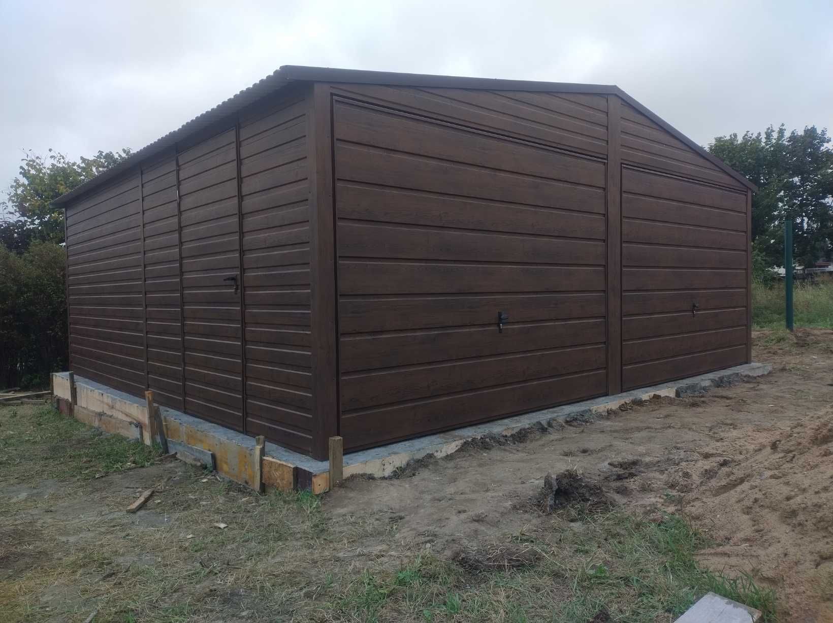Garaż Blaszany Drewnopodobny Premium PRODUCENT!!!