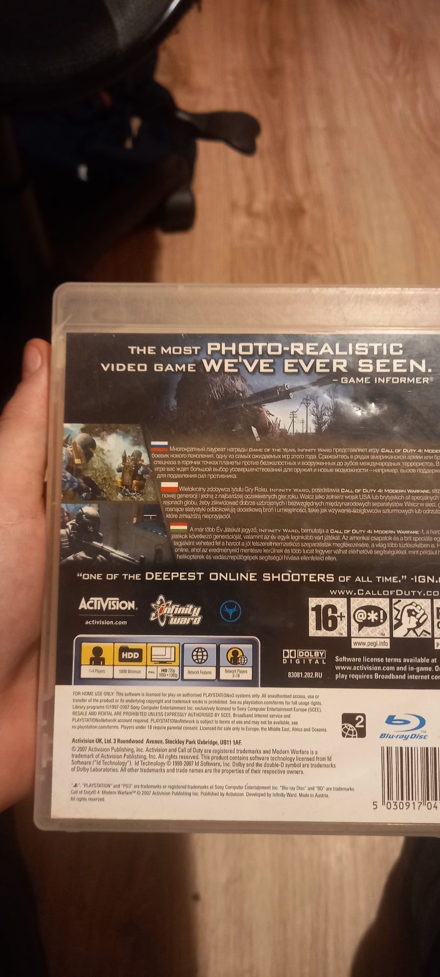 Call of duty modern warfare 4