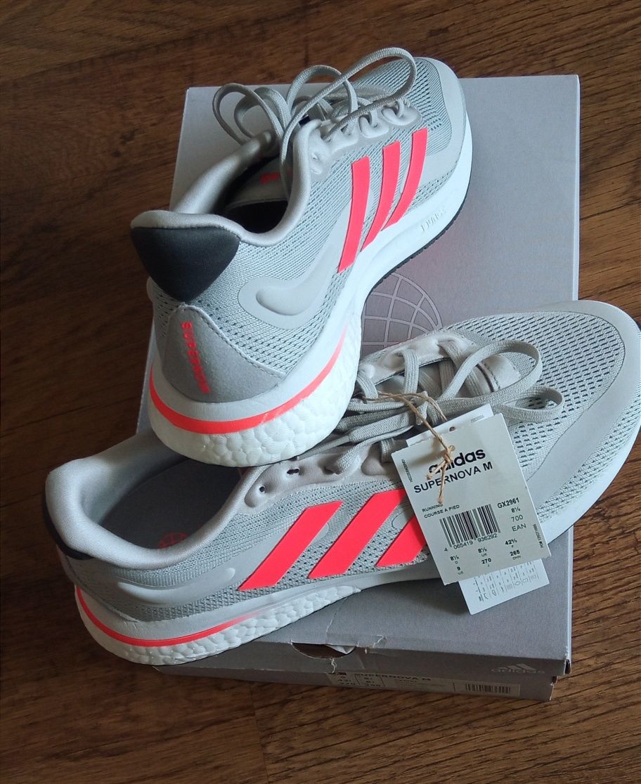 Buty sportowe męskie Adidas Supernova rozm 42 2/3 Nowe