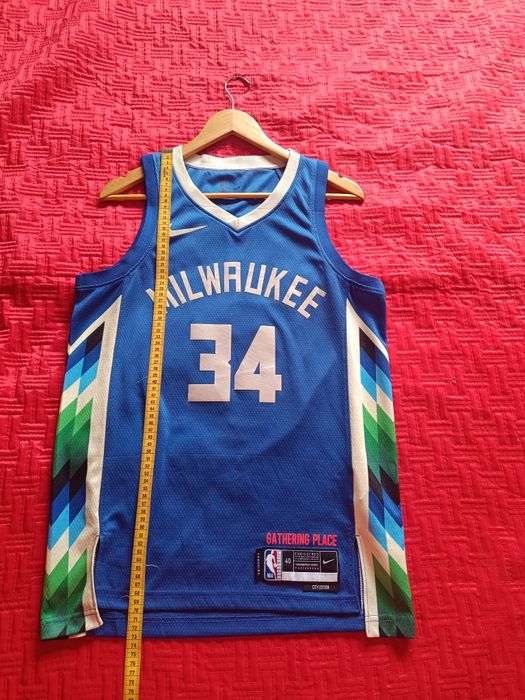 Jersey da NBA - Giannis Antetokounmpo, Bucks (portes grátis)