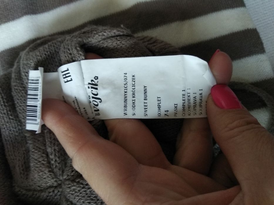 Czapka i szalik komplet na zimę 74 Wójcik