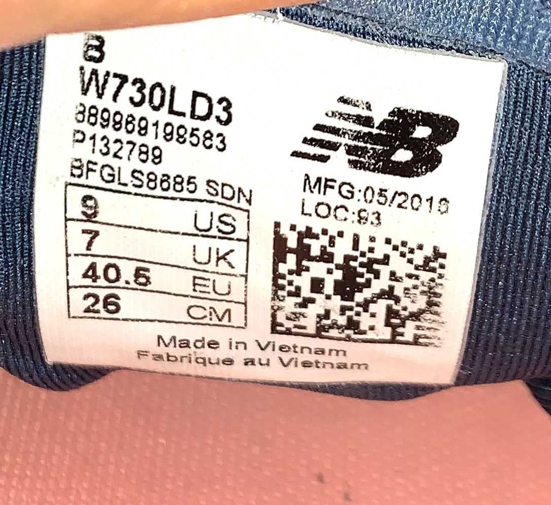 Кроссовки New balance для ребенка, размер 40,5 (25,5 см)
