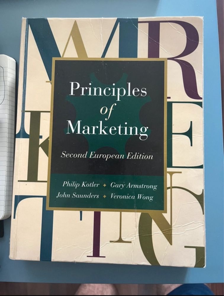 Livro Principles of Marketing - Second European Edition