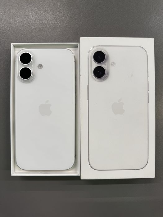 iPhone 16 128Gb White Neverlock Ідеал Від Магазину