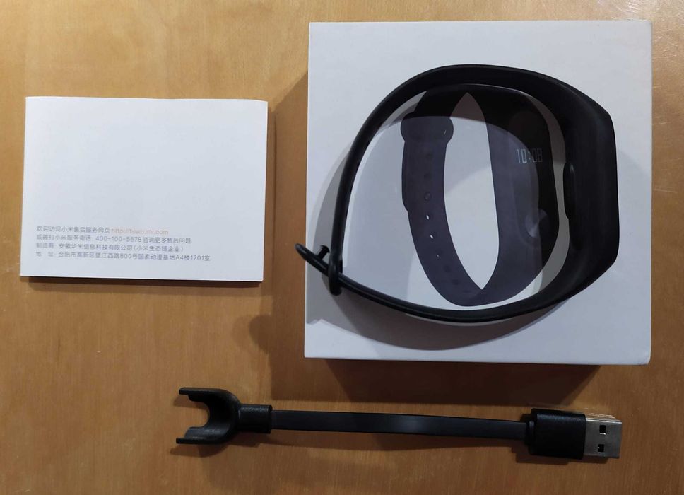 Xiaomi Mi Band 2 + Carregador + Caixa Original com Manual