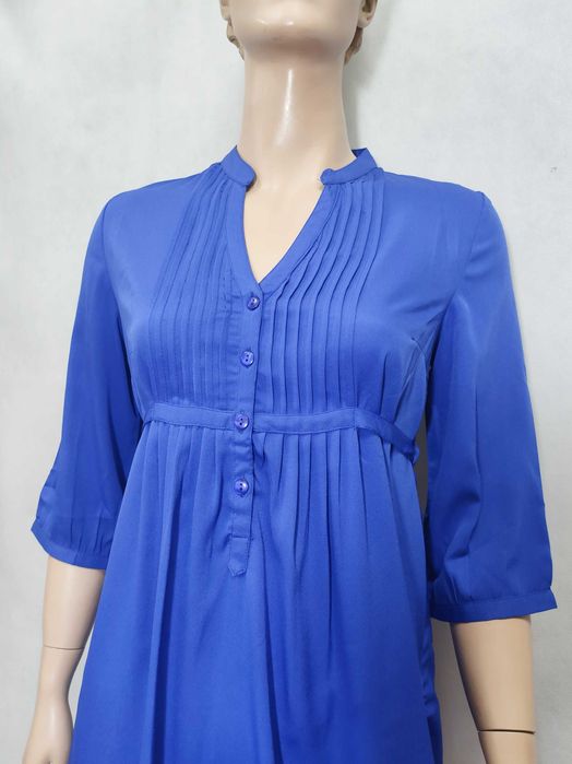 Sukienka tunika letnia szafirowa plażowa 44 2XL LA REDOUTE TU0001