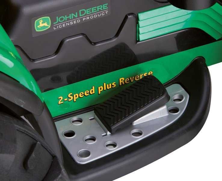 John deere PEG PEREGO koparka traktor + przyczepka dwuosiowa WYSYŁKA