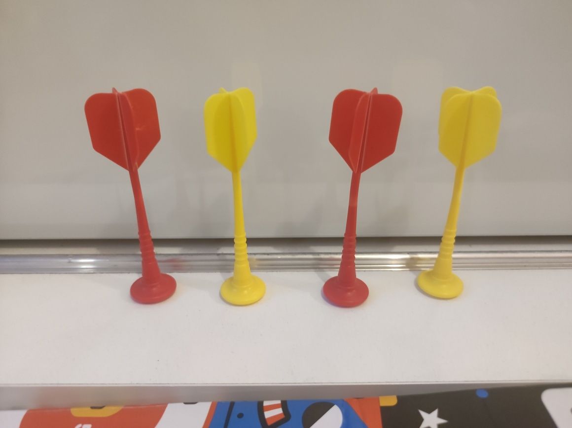 JANOD rzutki magnetyczne gra Dart Roboty + pudełko