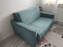 Sofa amerykanka turkusowa DOMO2