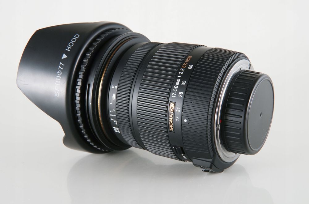 Sigma 17-50 f/2.8 EX DC HSM OS, stan bdb, do Nikona + filtr UV