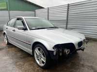 TYLKO CZĘŚCI BMW E46 320D 2.0D M47D20 100kW 136KM 98r-01r sedan lakier Titansilber Metallic (354/7)