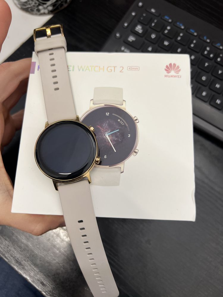 Huawei Watch GT 2 42mm ZADBANY smartwatch dla kobiety