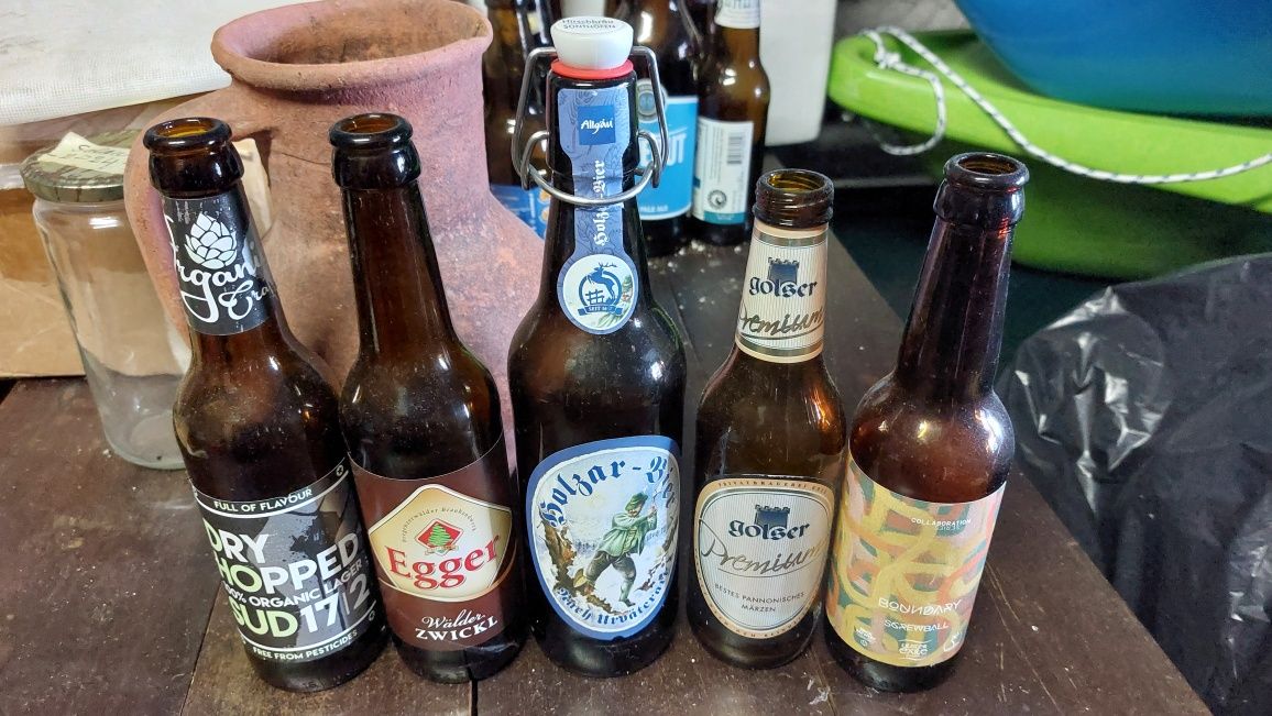 Garrafas de cerveja