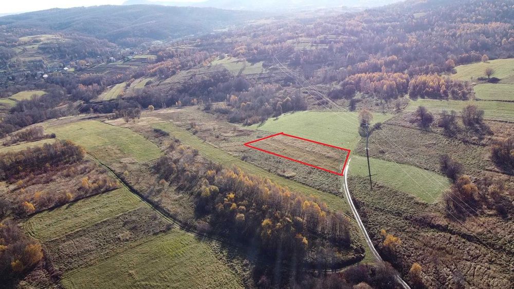 Widokowa działka 35 ar Makowiska