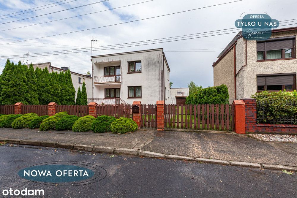 Dom z piękną działką * 5 pokoi *