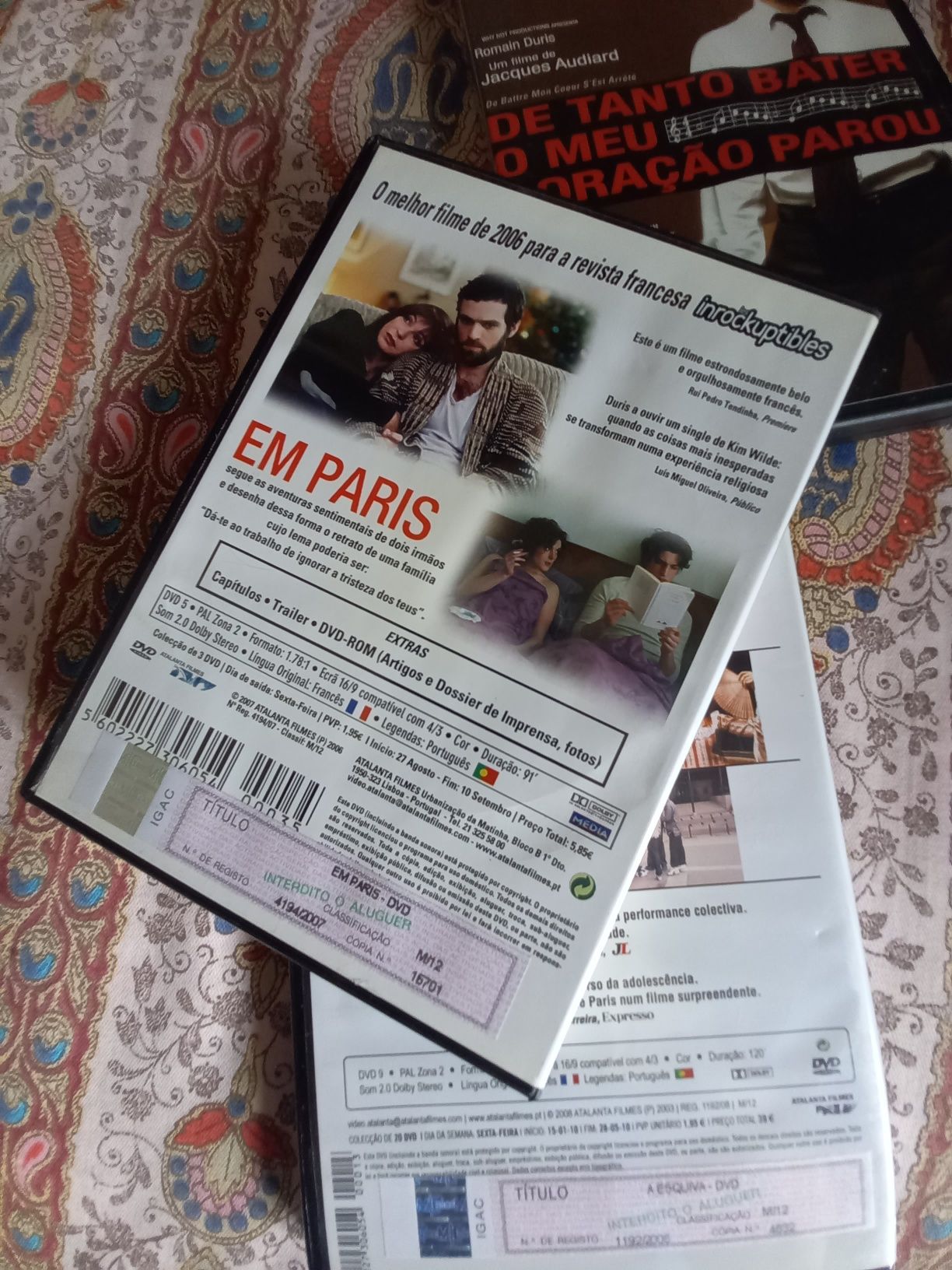 Dvds originais cinema francês