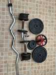 Equipamento de ginasio em casa