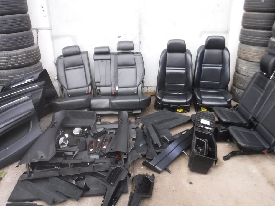BMW X5 E70 7 osob m paket fotele grzane podgrzewane skory siedzenia kanapa