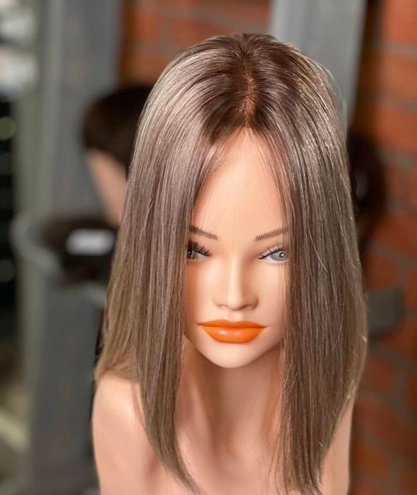 ‼️Натуральний парик медичний при алопеції Premium Wig Перука