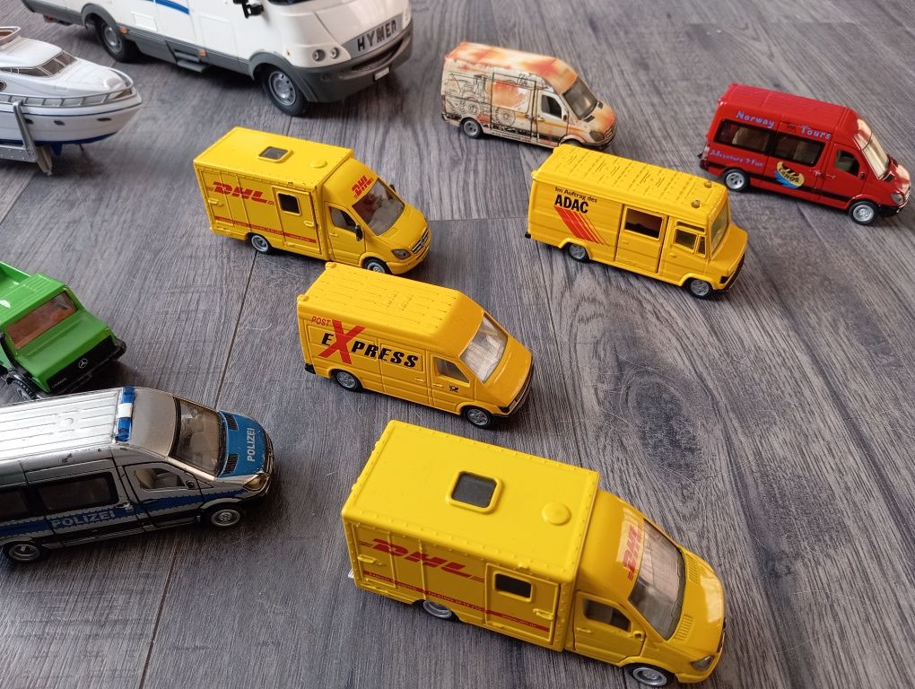 Zabawki siku matchbox welly