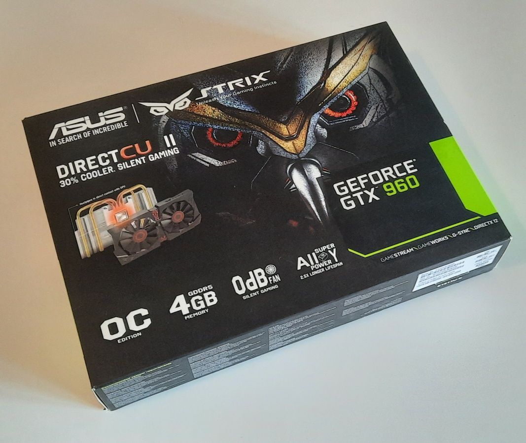 Asus Geforce GTX 960 STRIX 4Gb