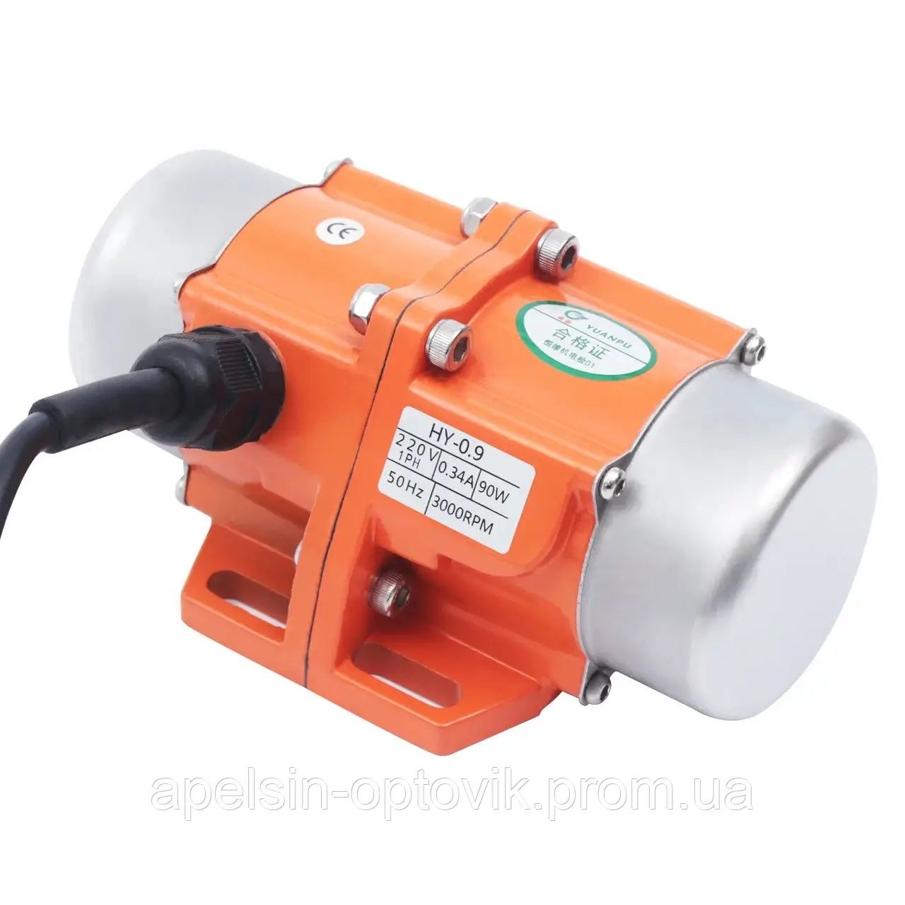 1 фаза 90W AC вібраційний двигун асинхронний вібратор 220V 3000RPM