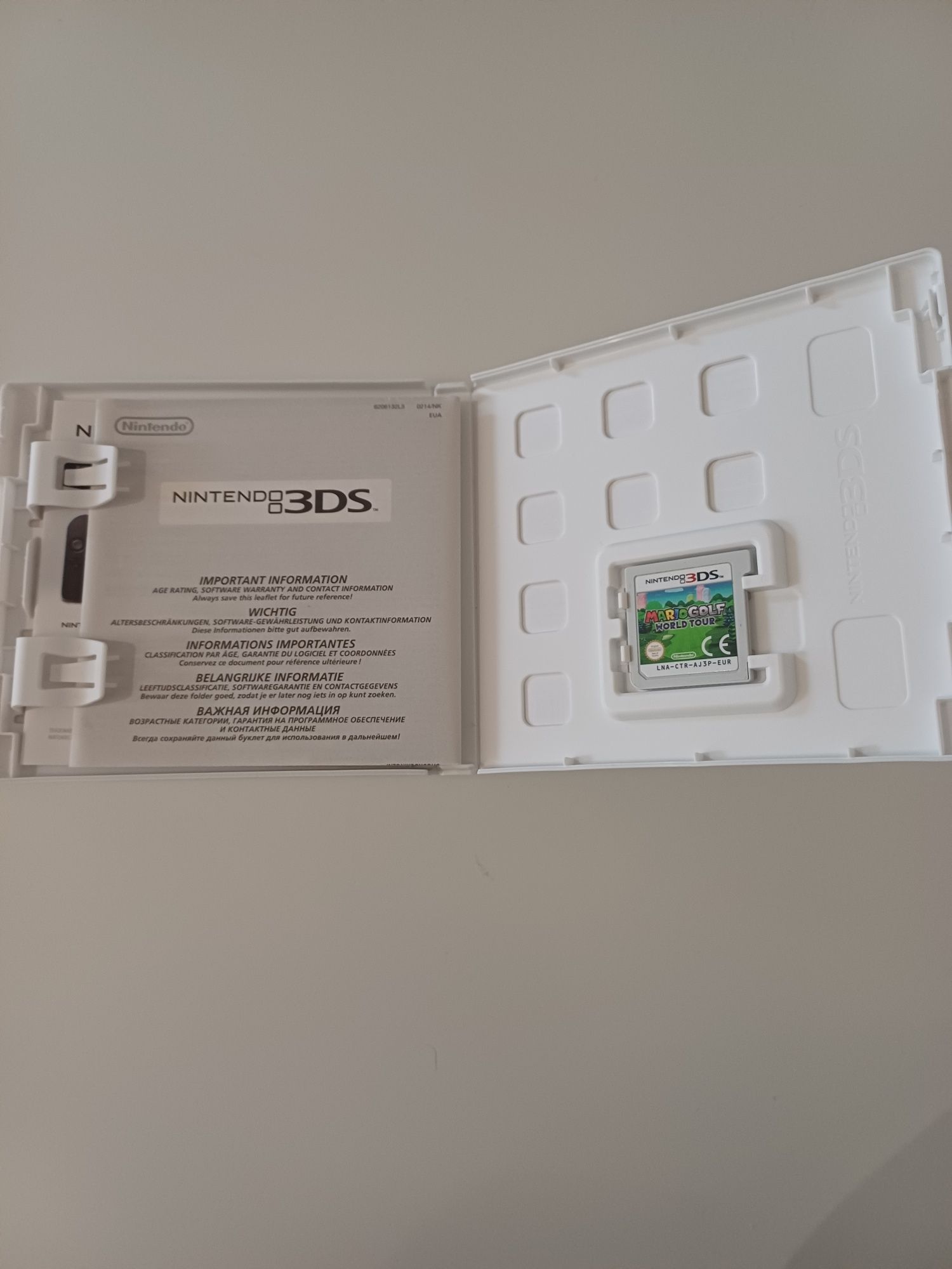 Mario Golf World Tour Nintendo 3DS oryginalna