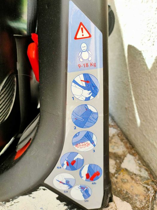 Chico Cadeira Auto Seat Up Isofix 0/1/2 Red