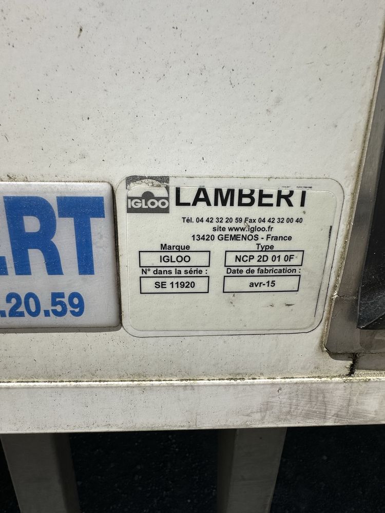 Zabudowa Chłodnia, izoterma, chłodnia stacjonarna Carrier 350 magazyn