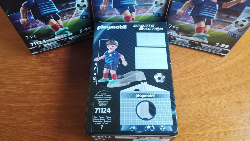 NOVO - Playmobil Jogador Futebol - França - SELADO