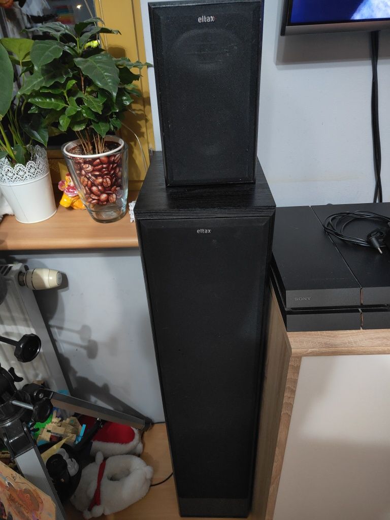 Denon AVR-X550bt + Głośniki Eltax + Subwoofer