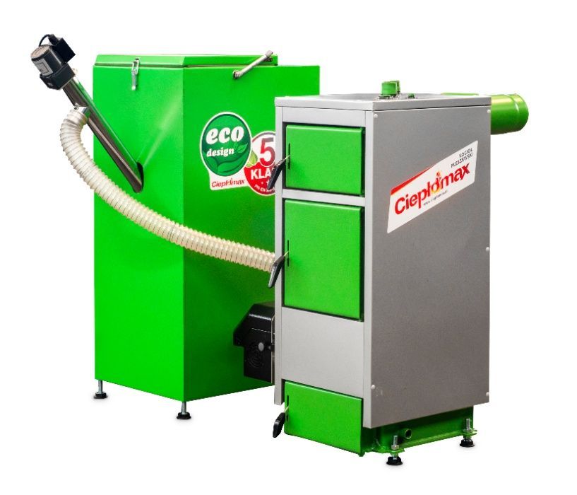 Kocioł CO 15 kW – Pellet Piec V klasa dotacja automatyczne rozpalanie