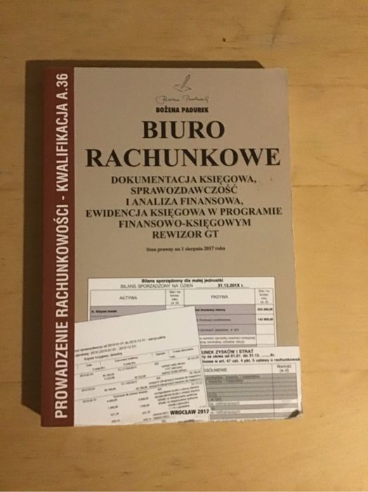 Książki od ekonomii, kwalifikacje A.35 i A.36, wyd. Bożena Padurek