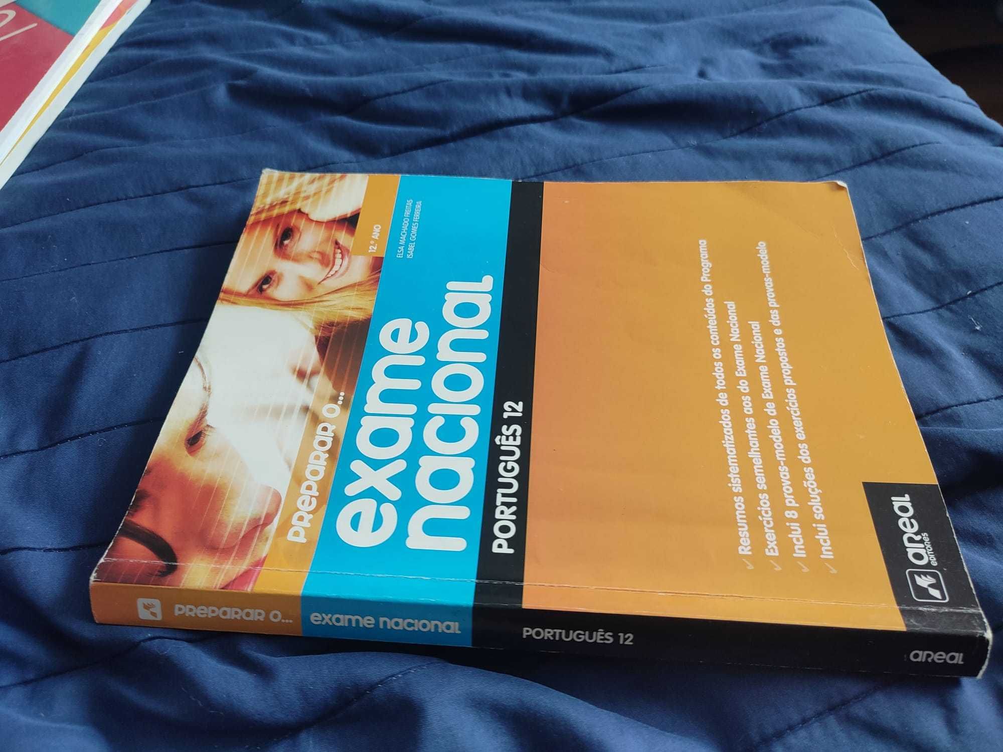 Livros de Apoio ao Exame Nacional – Português 12.º Ano (Pack 3 livros)