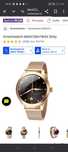 Smartwatch damski złoty