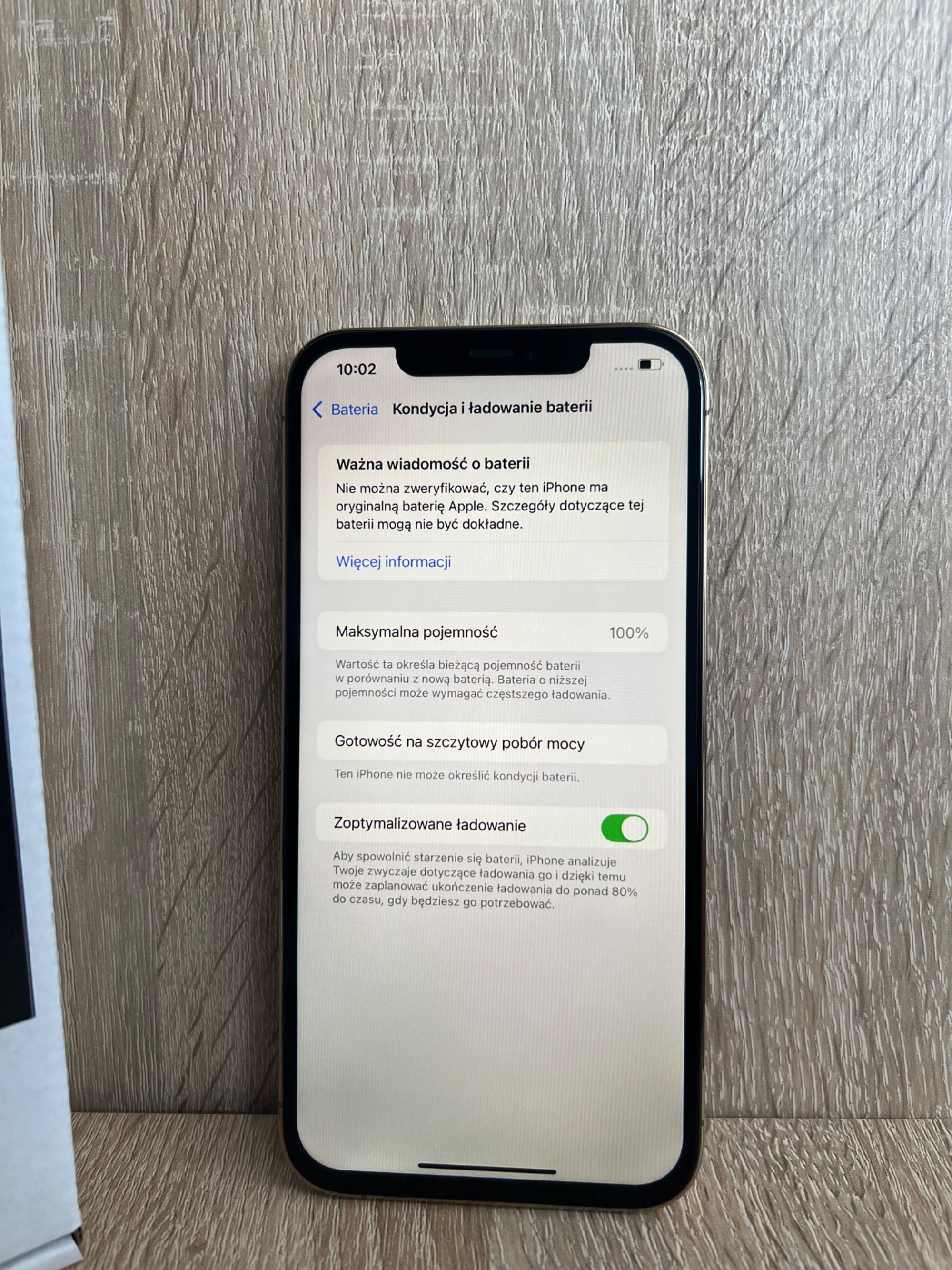 iPhone 12 Pro Max 100% Baterii Gratisy