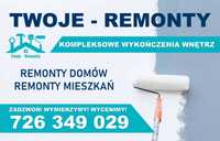 Firma budowlana / remontowa, wykończenia,aranżacje wnętrz, wentylacja.