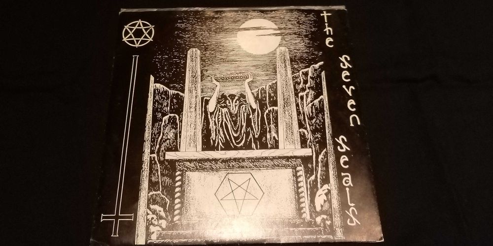 7" single EP Decayed The Seven Seals 1993 BLACK METAL
