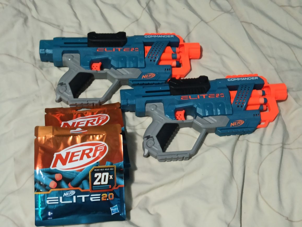 Pistolet na strzałki ×2  Commander elite