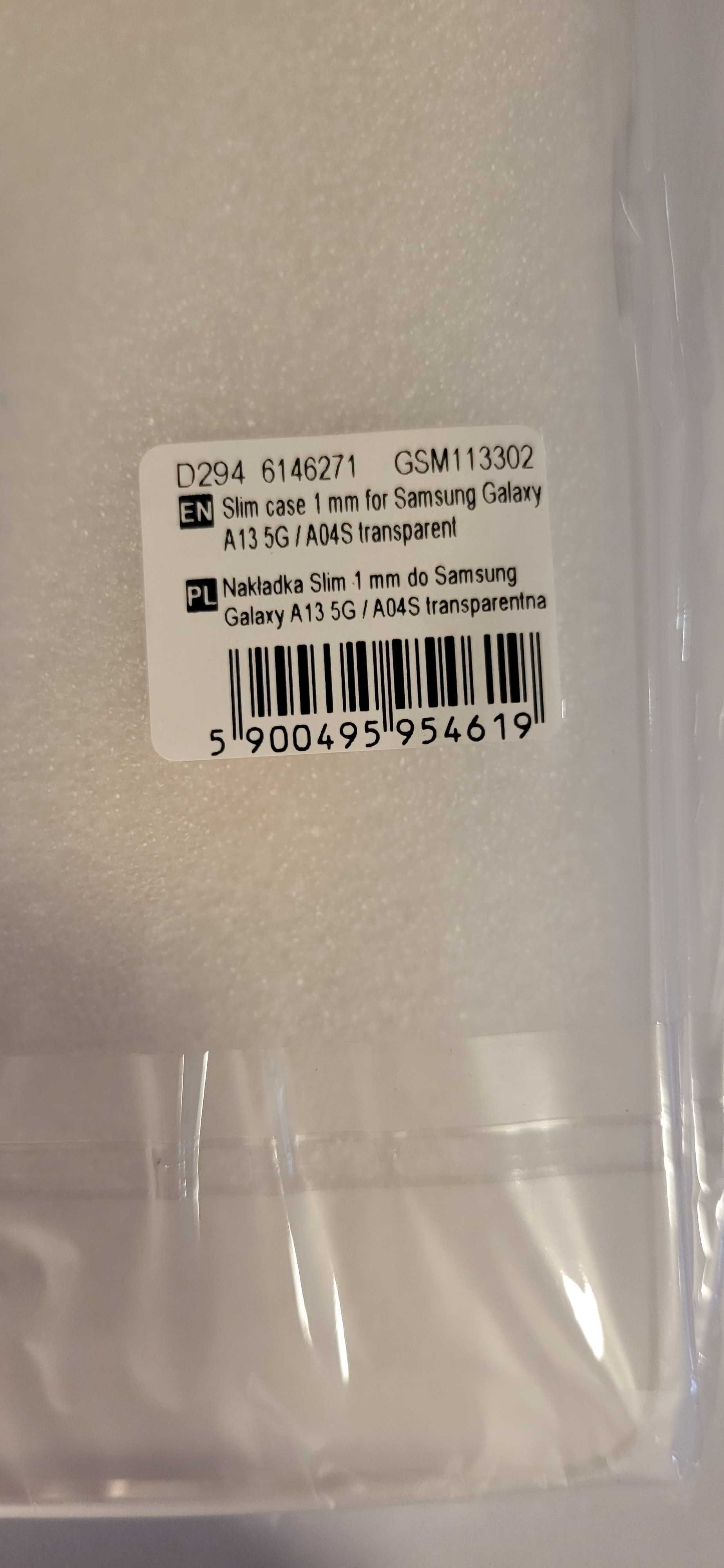 Etui Samsung A13 5G/A04s - bezbarwne
