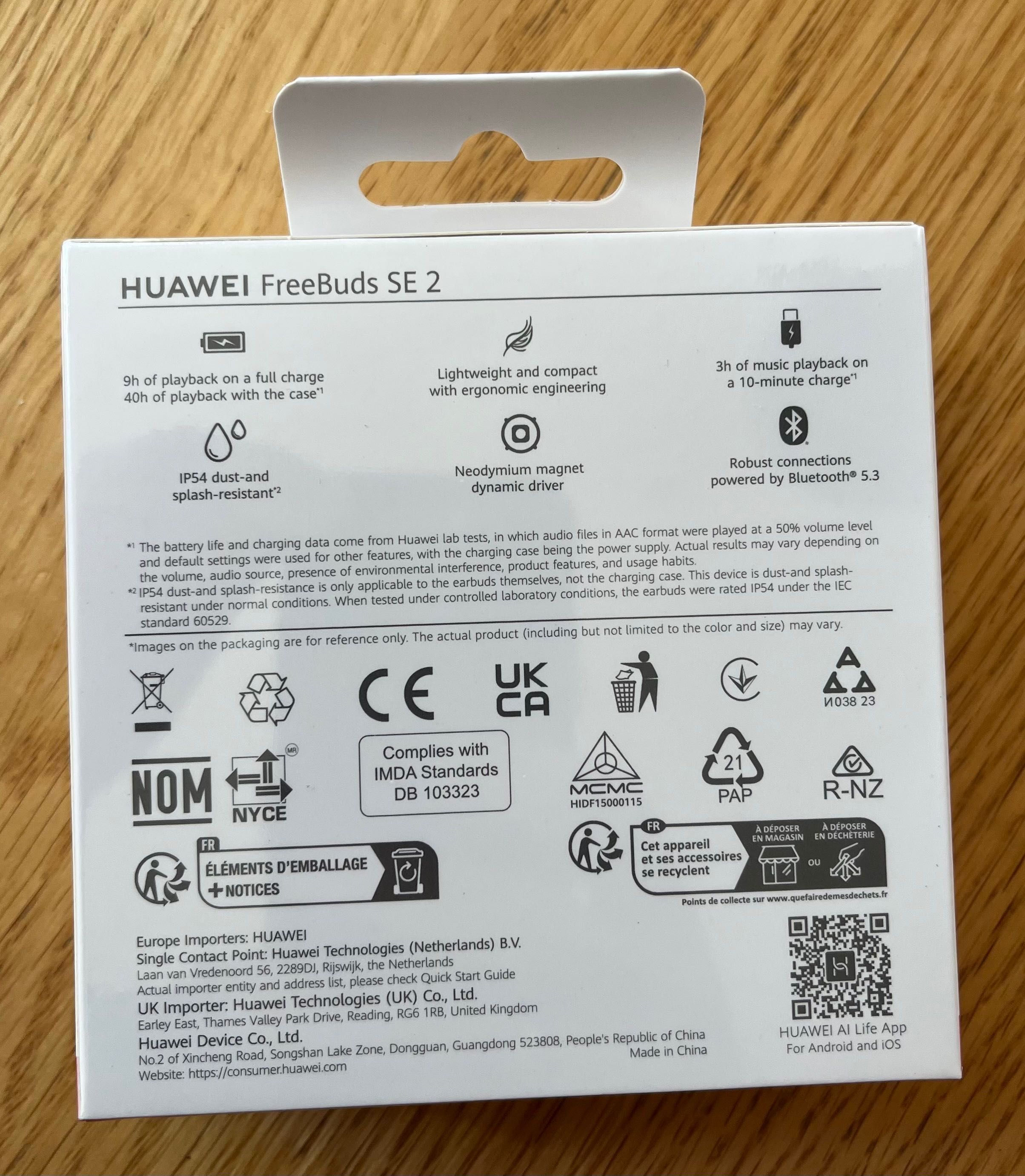 Huawei FreeBuds SE2